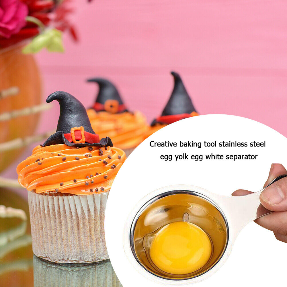 Stainless Steel Egg Yolk Filter Egg Divider Sieve Seperator Baking Gadgets