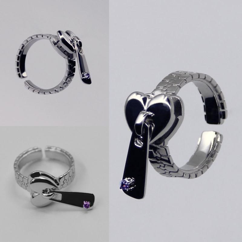 Novelty Rings Adjustable Open Finger Ladies Ring Party Jewelry Gift for Wedding