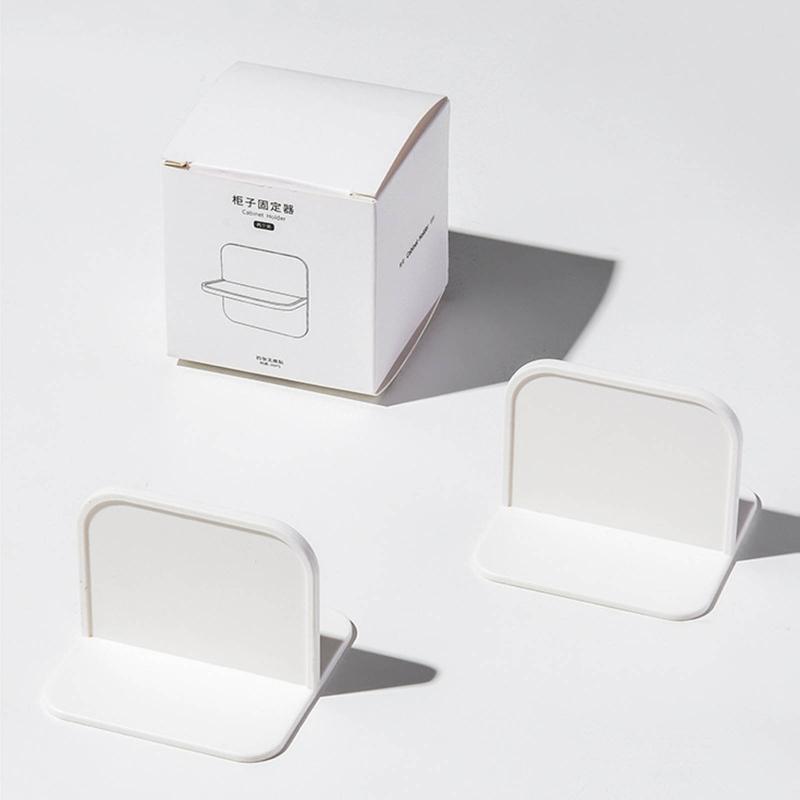 Cabinet Anti-drop Fixed Holder 2Pcs Self Adhesive Drawer Cabinet Protection