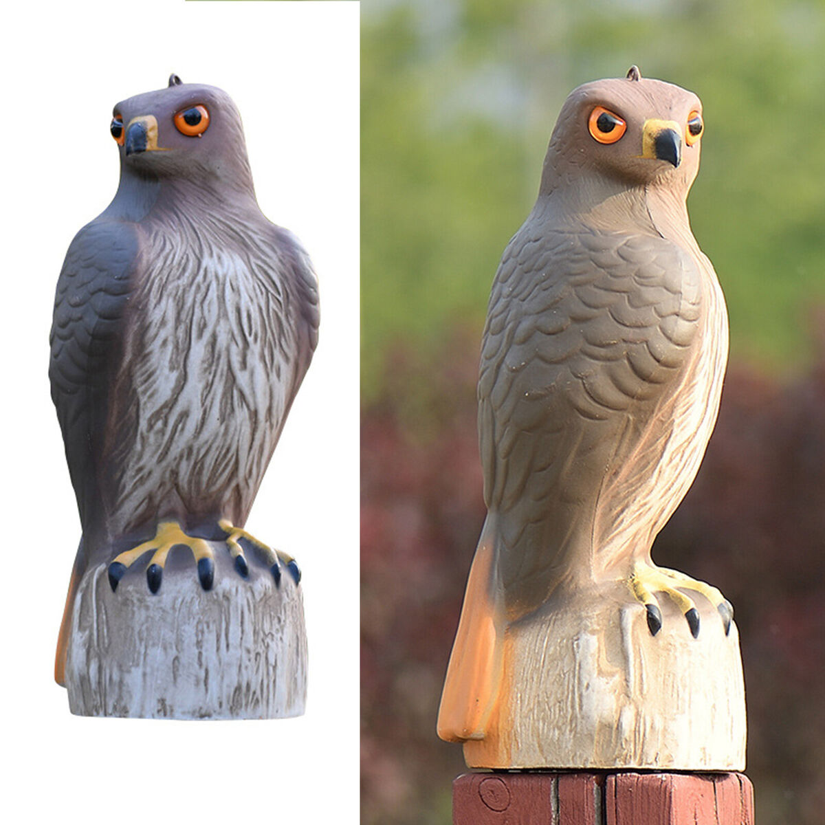 Hunting Decoy Statue Garden Scarecrow scare people Deterrent