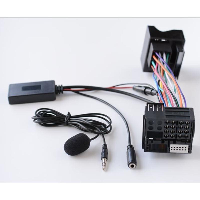 For-Audi A4 B7 A8 R8 A3 Bluetooth-compatible Wireless Radio Stereo Audio Adapter