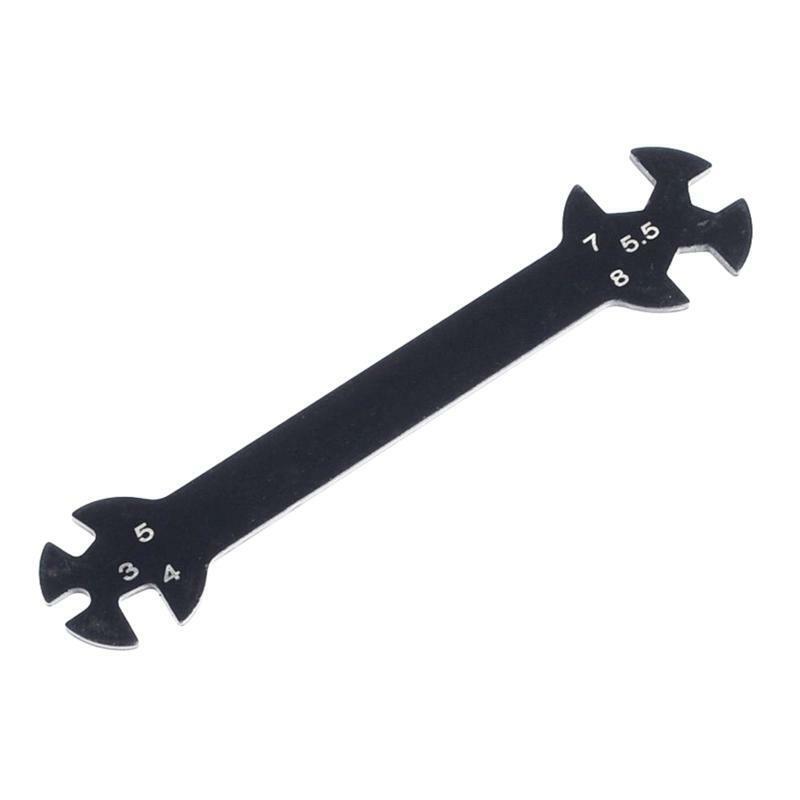 6 In 1 Wrench Spanners Turnbuckle Tool 3/4/5/5.5/7/8mm RC Car Drone Drift