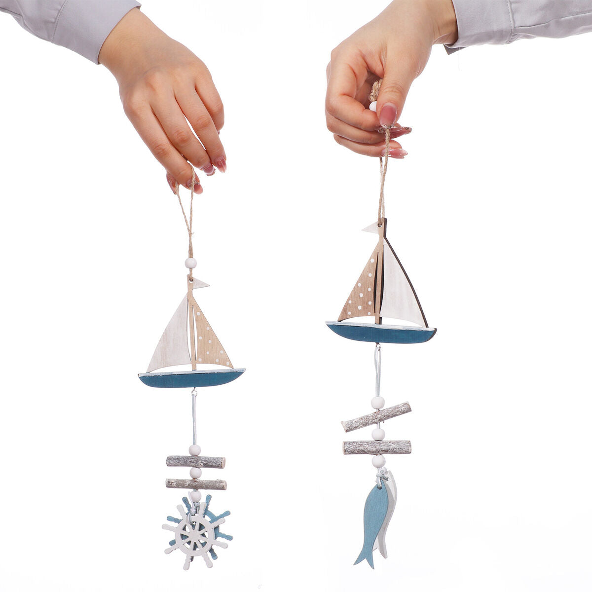 Party Supplies Wooden pendant Crafts Decorative Hanging Ornaments Ocean style
