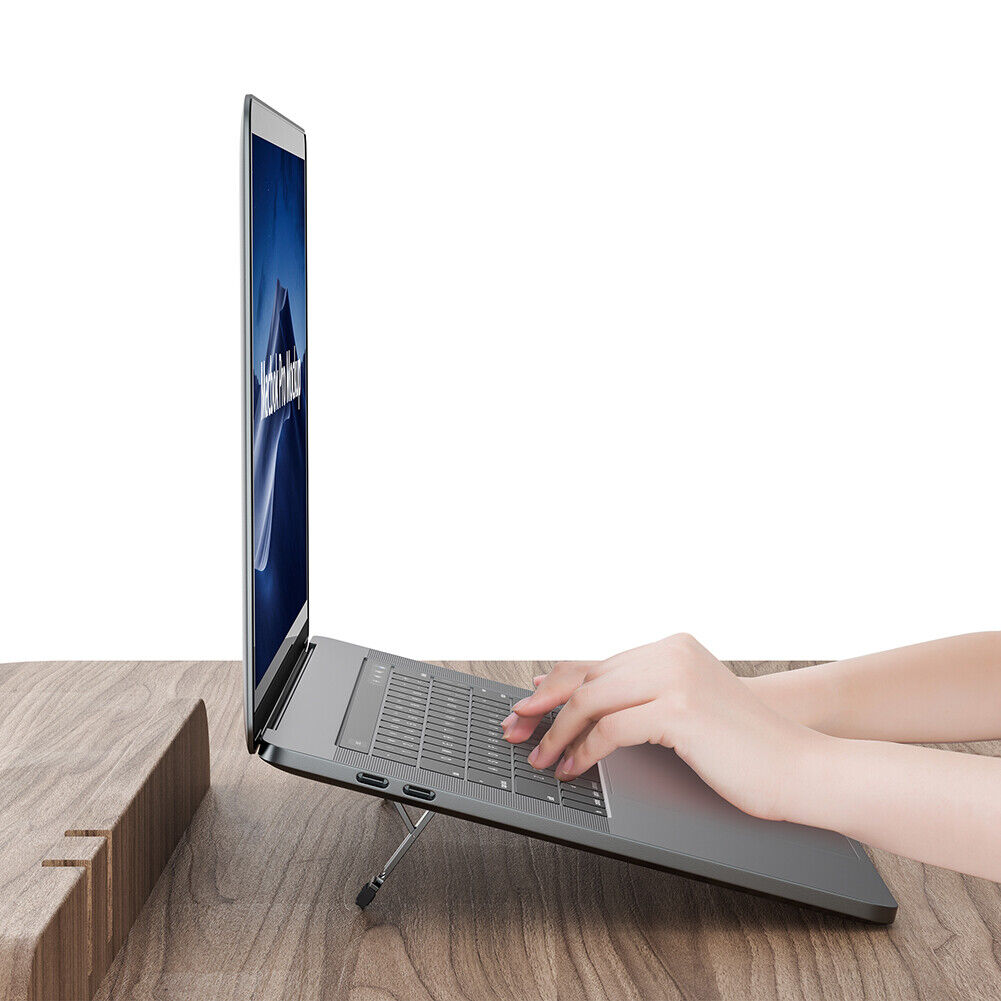 Invisible Laptop Cooling Holder Stand Foldable Notebook Tablet Bracket Rack