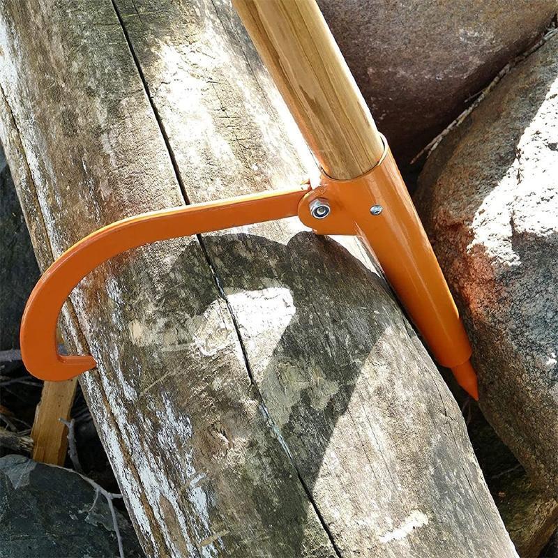 Forestry Multitool Roller Logging Po-le Garden Backyard Elevator Log Tools 46cm