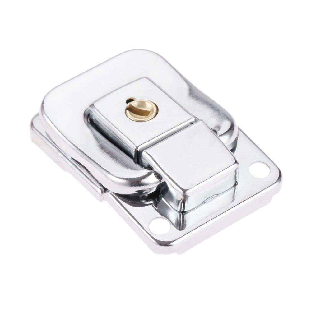 38*28mm Furniture Drawer Cabinet Wardrobe Door Toggle Latch Lock Hardware & Key