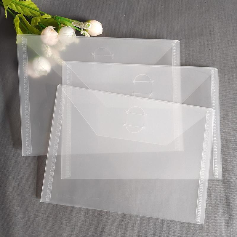 5''x7'' Stamp Storage Envelope Cutting Dies Collection Wallet Plastic Folder Bag