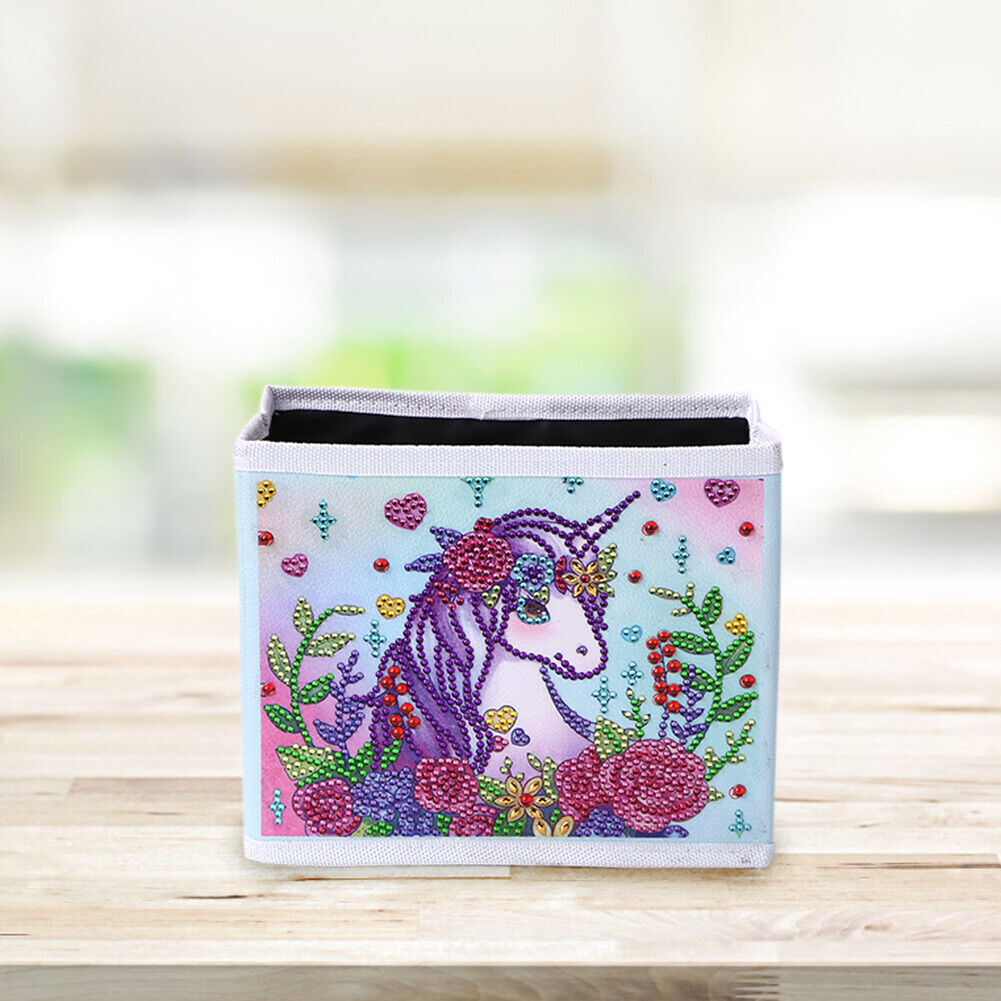 DIY Diamond Painting Folding Storage Box Home Craft Art Kit Case (PHZ009)