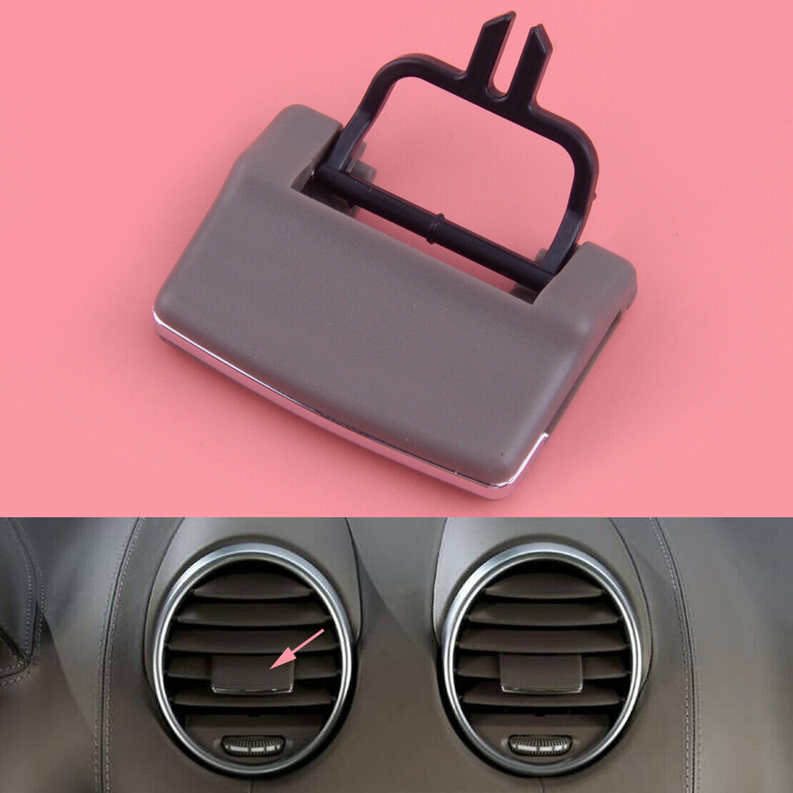Front Dash AC Air Vent Paddle Clip Fit For Mercedes Benz W164 X164 ML GL ML63