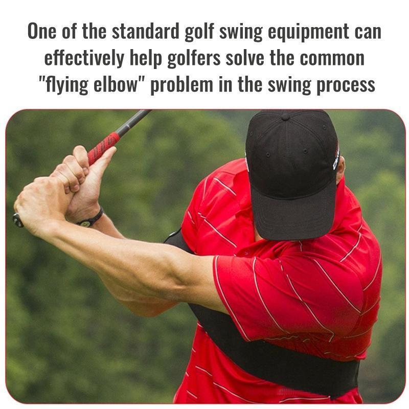 Professional Golf Swing Trainer Aid Arm Band Posture Motion Correction Belt