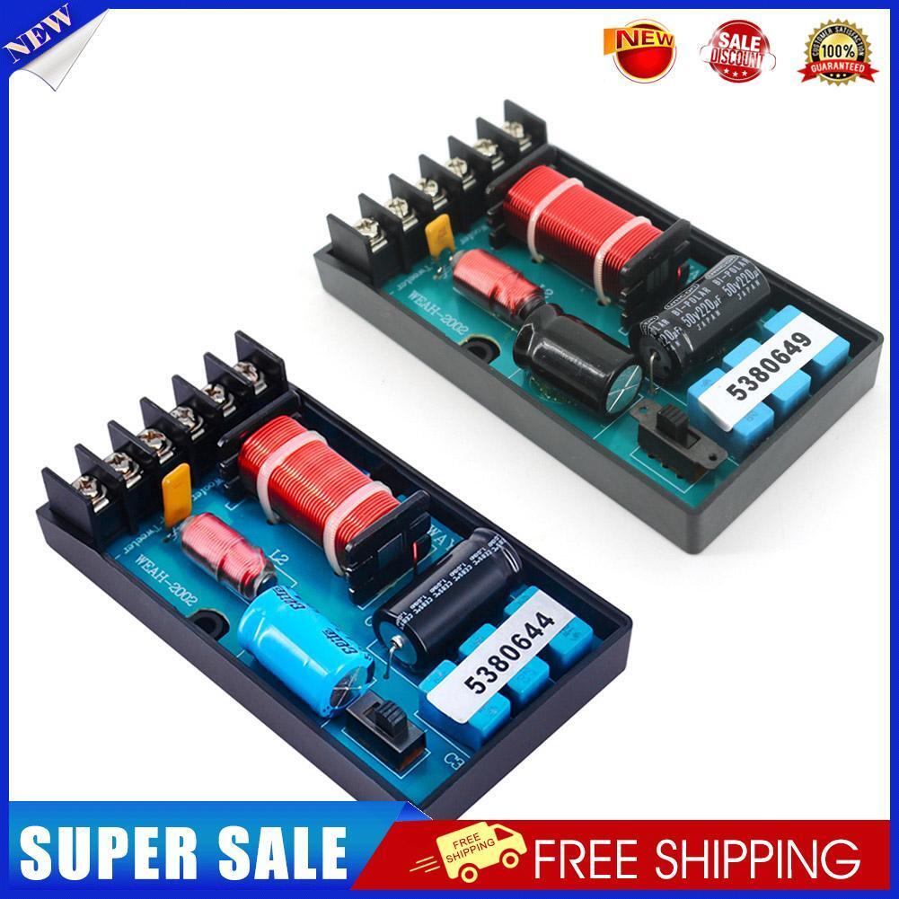 120W Speaker Frequency Divider 2 Way Cars Audio Speakers Crossover Filter