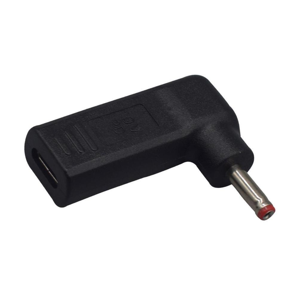 Type C Female To 3.5 X 1.35 Mm Male Charging Adapter Power Supply Adapter AC