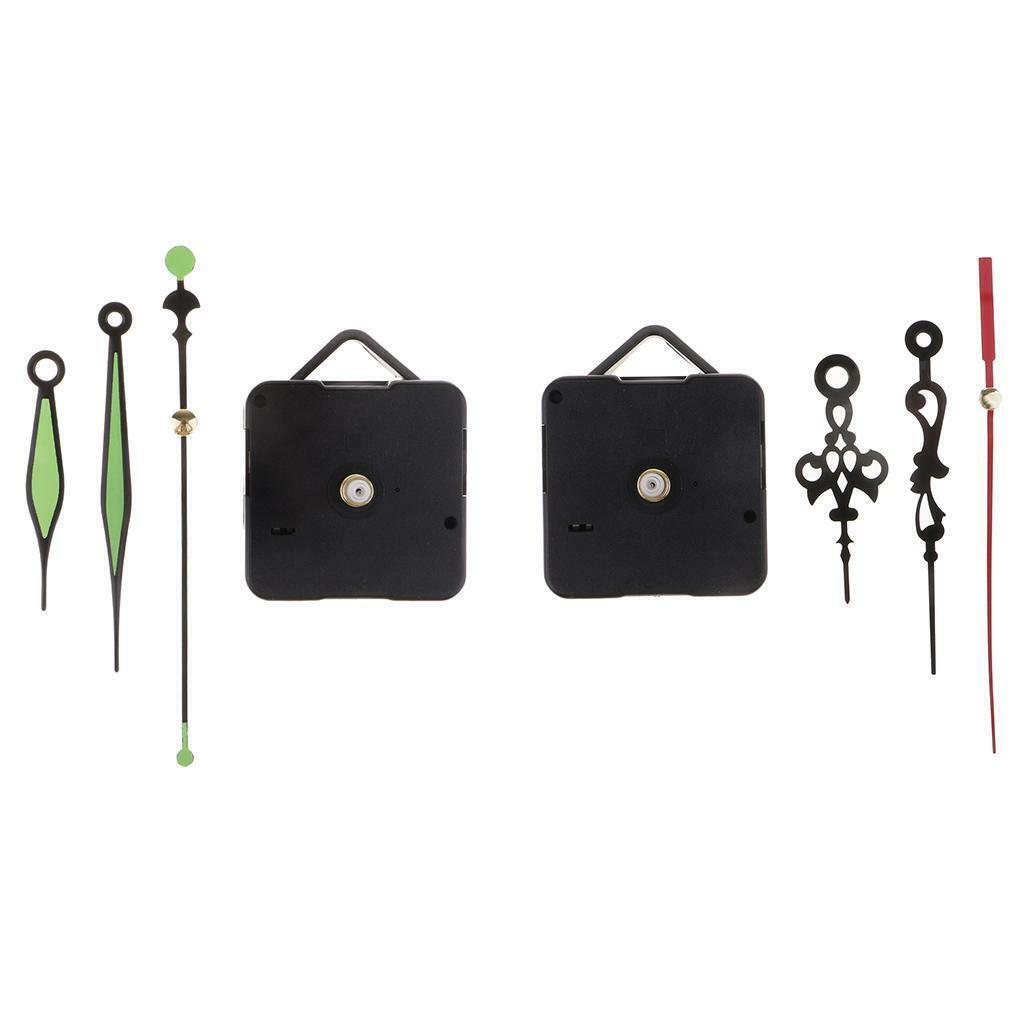 10Set Quartz Wall Clock Movement Repair Mechanism Wall Accessories for