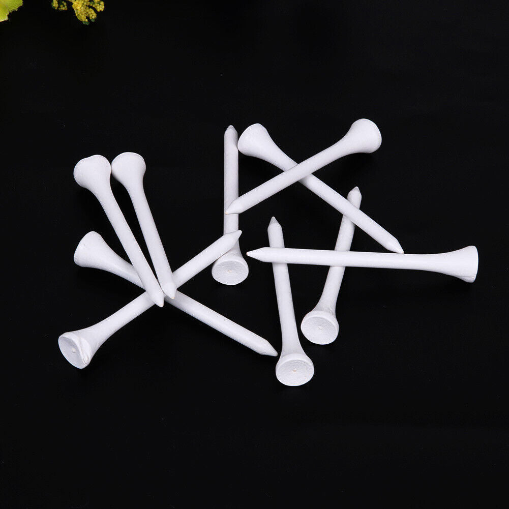 10pcs Wooden Golf Tees Golf wooden Tees Golf Accessories Golf Ball Nails