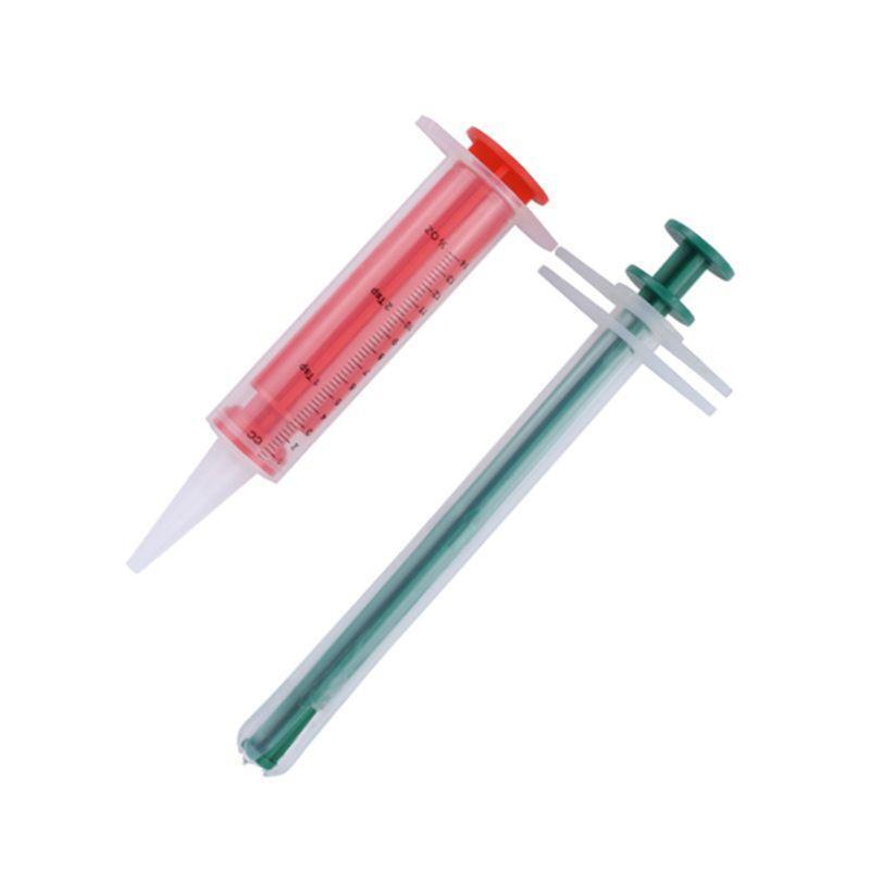 2Pcs Dog Cat Medicine Feeder Small Pet Medical Tablet Feeding Syringes Pusher