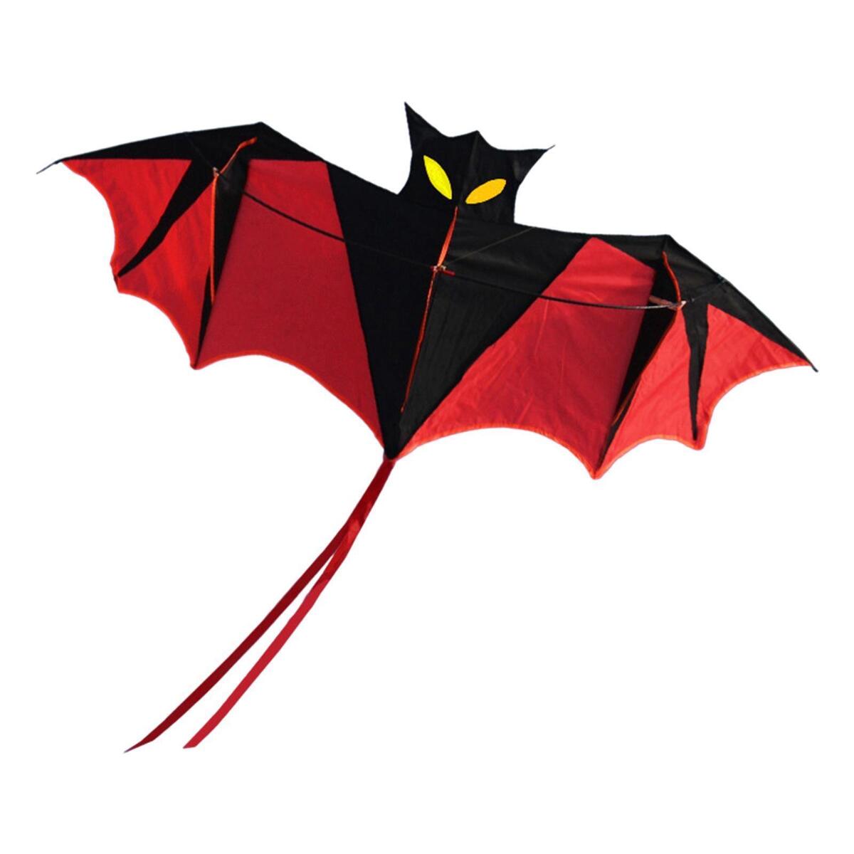 Outdoor Bat Kite Handle with 30M String Bat Kite plaything  for garden and