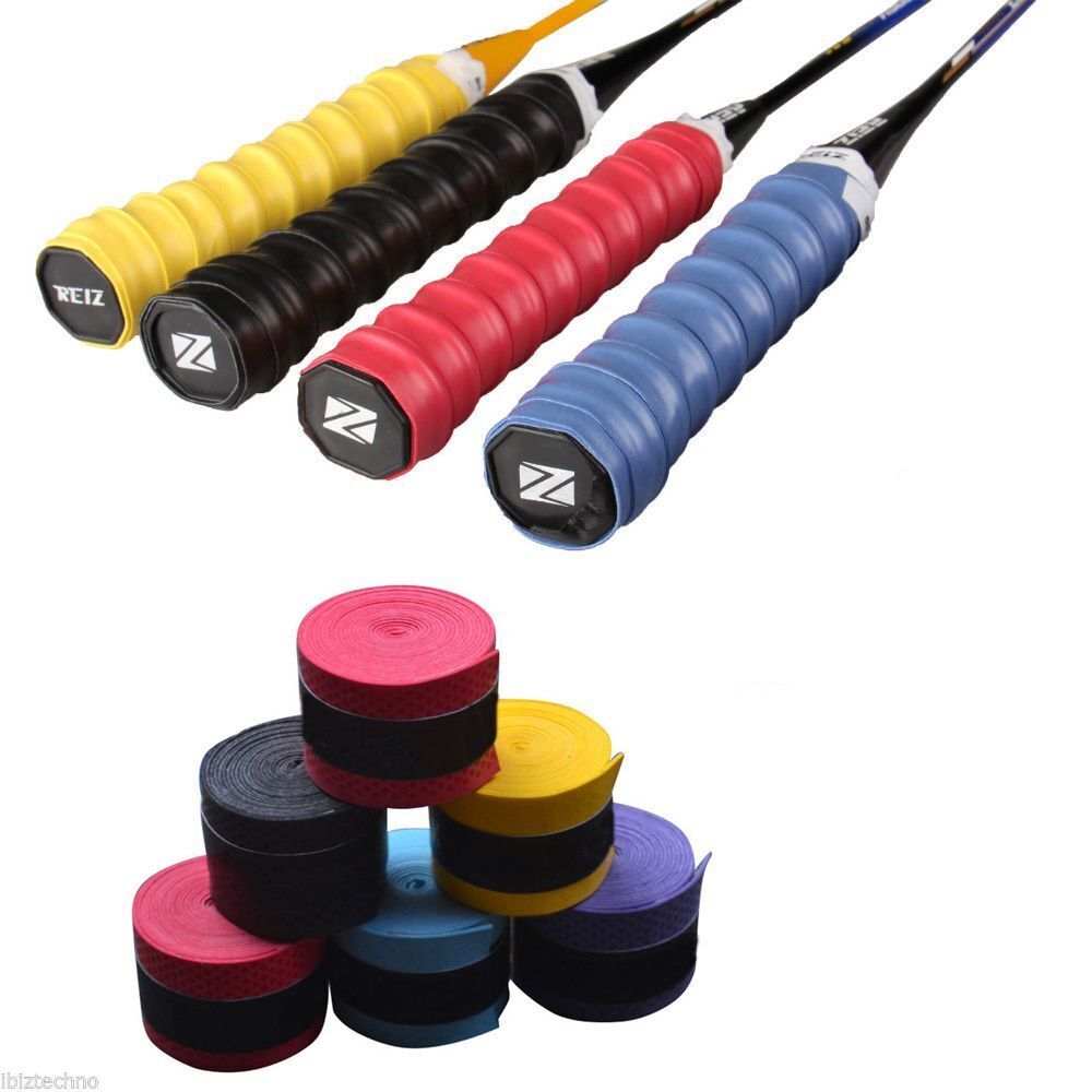 Badminton Tennis Racket Overgrip Sweat Absorbed Anti-skid Sport Accessories