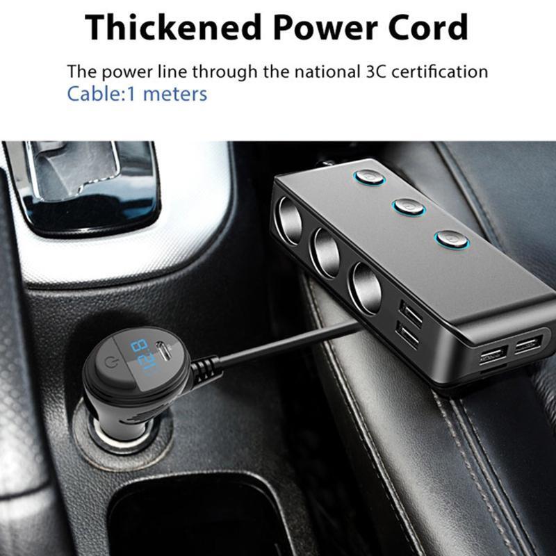Mini CigaretteLighter USB Charger Quick Charge for12v-24v,Car SUV,Mini Bus