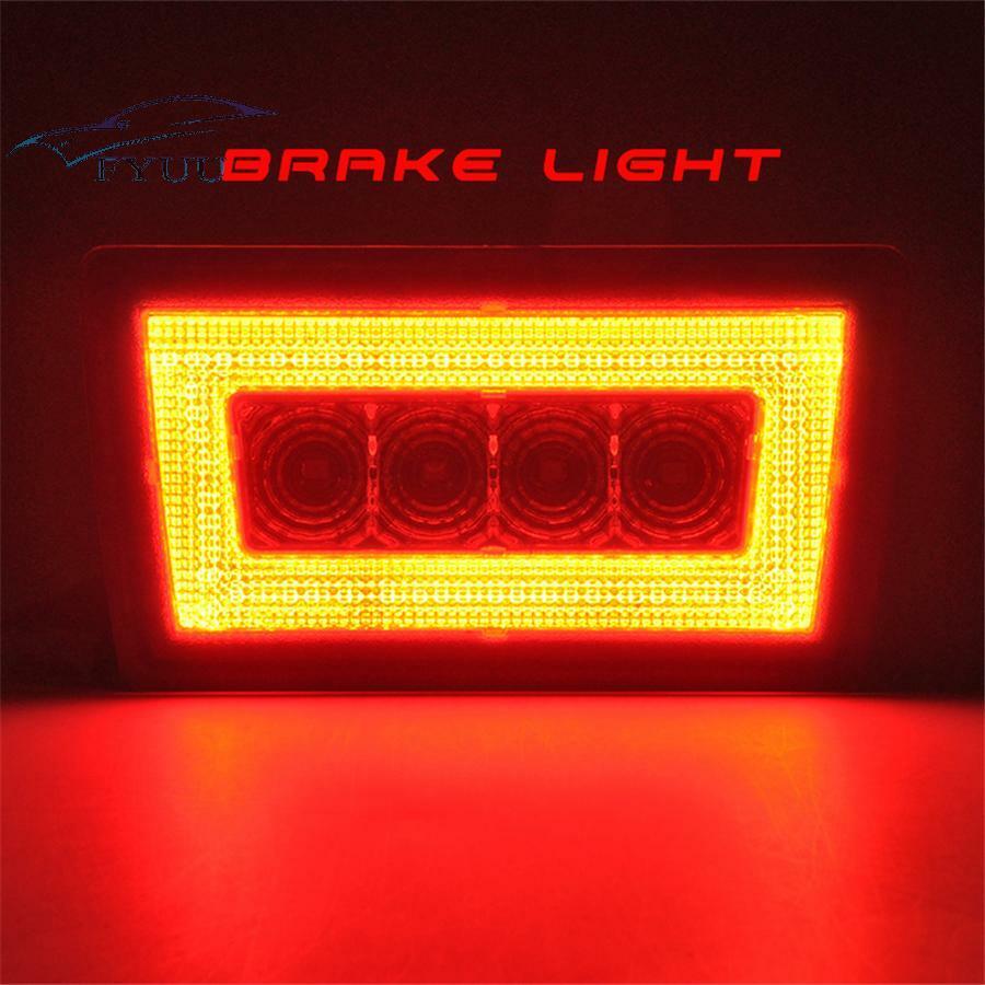 1pc LED Smoke Rear Fog Lamp Brake&Backup Reverse Light For Subaru WRX STi 2011+