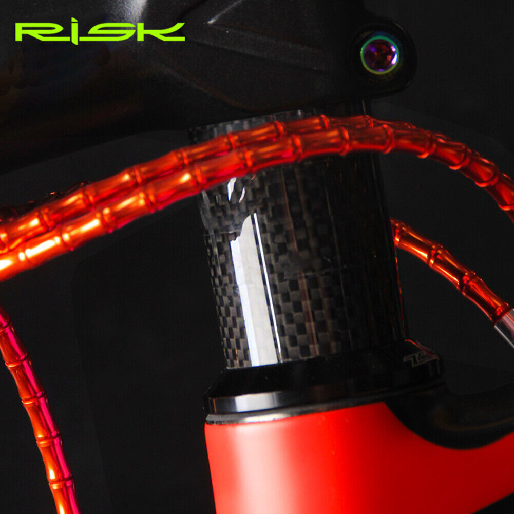 RISK 3/5/10/15/20mm Bike Front Fork Washer Set Bicycle Stem Headset Spacer