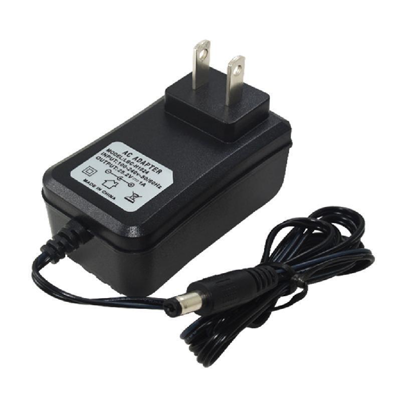 25.2v1a 25.2V 1Alithium li-ion Battery Charger For 6 Series 21.6V 22.2V 24V Pack