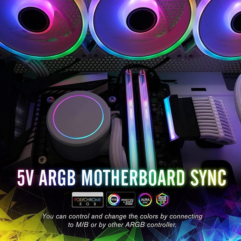 5V Motherboard ARGB SYNC Steering Head ATX Power Supply for Computer Mainboard