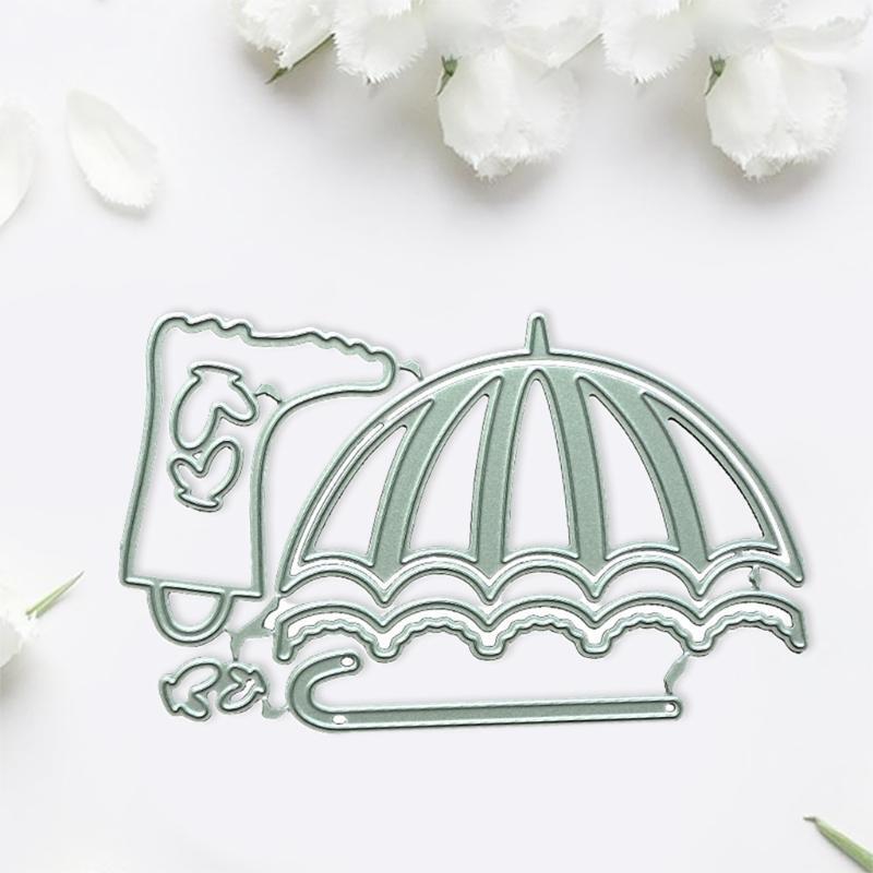 Umbrella Metal Cutting Dies Stencil DIY Scrapbook Album Paper Card Template Mold