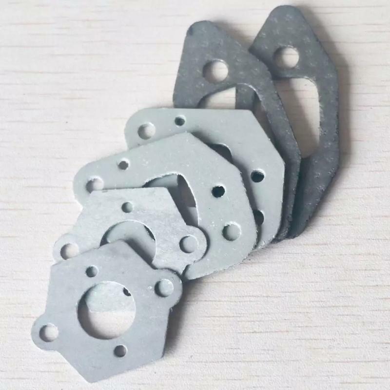 2 Set Portable Carburetor Intake Manifold Muffler Gasket Compatible w/ P350 351