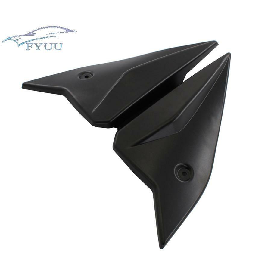 2pc Black Motorcycle Side Panels Fairing Cowl Plate Cover For Yamaha MT-09 14-20