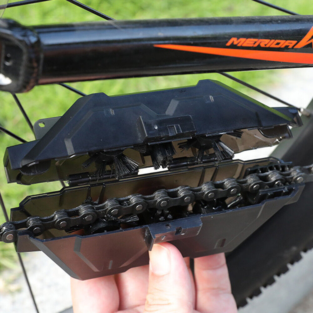 MTB Bike Chain Cleaning Tool Kit Road Bicycle Chains Washer Scrubber Brush