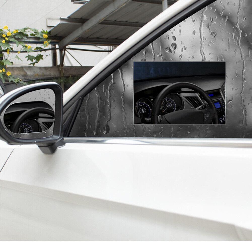 2pcs Universal Car Side Window Anti Fog Film Rainproof Protecitve Film