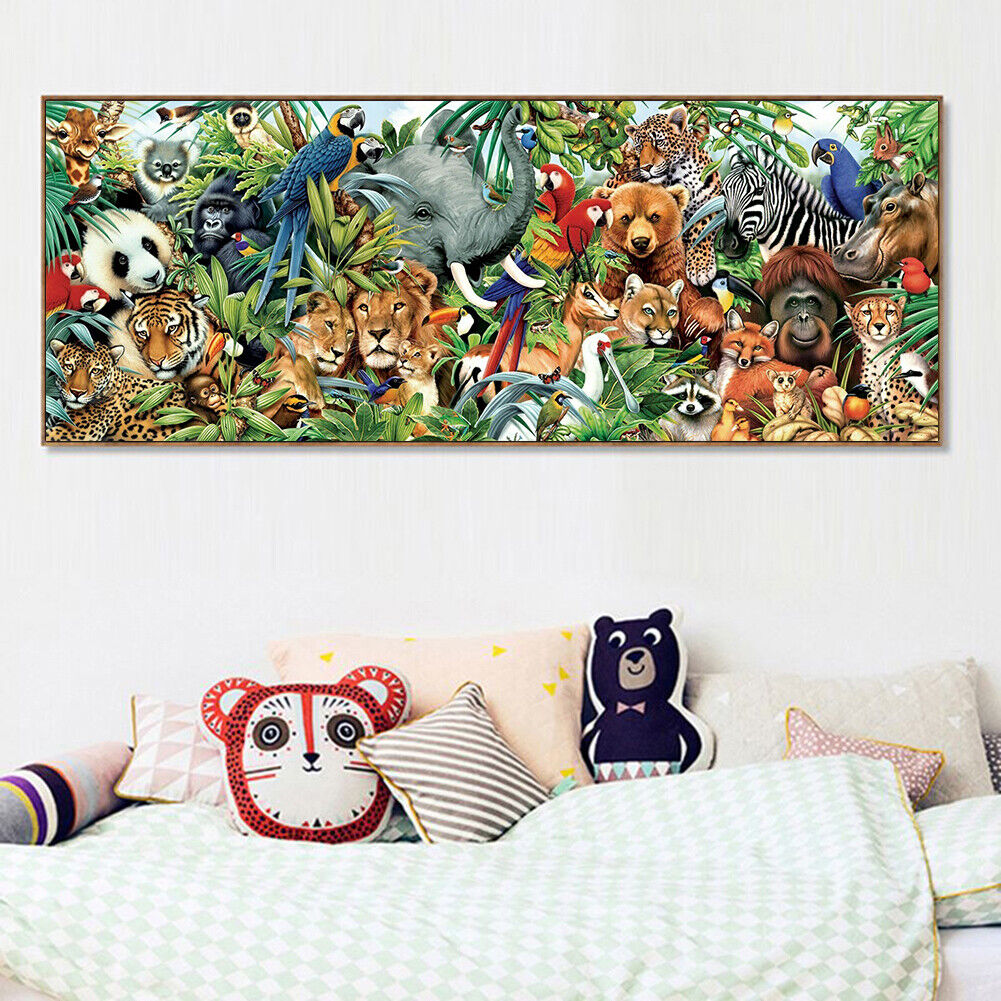 DIY Animal Collection Full Drill Diamond Painting 5D Bead Picture Mosaic
