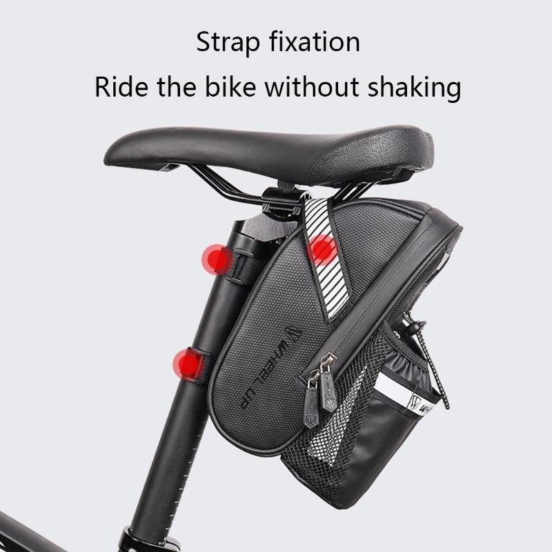 Large Capacity Bicycle Saddle Bag Water Proof Reflective Cycling Bag
