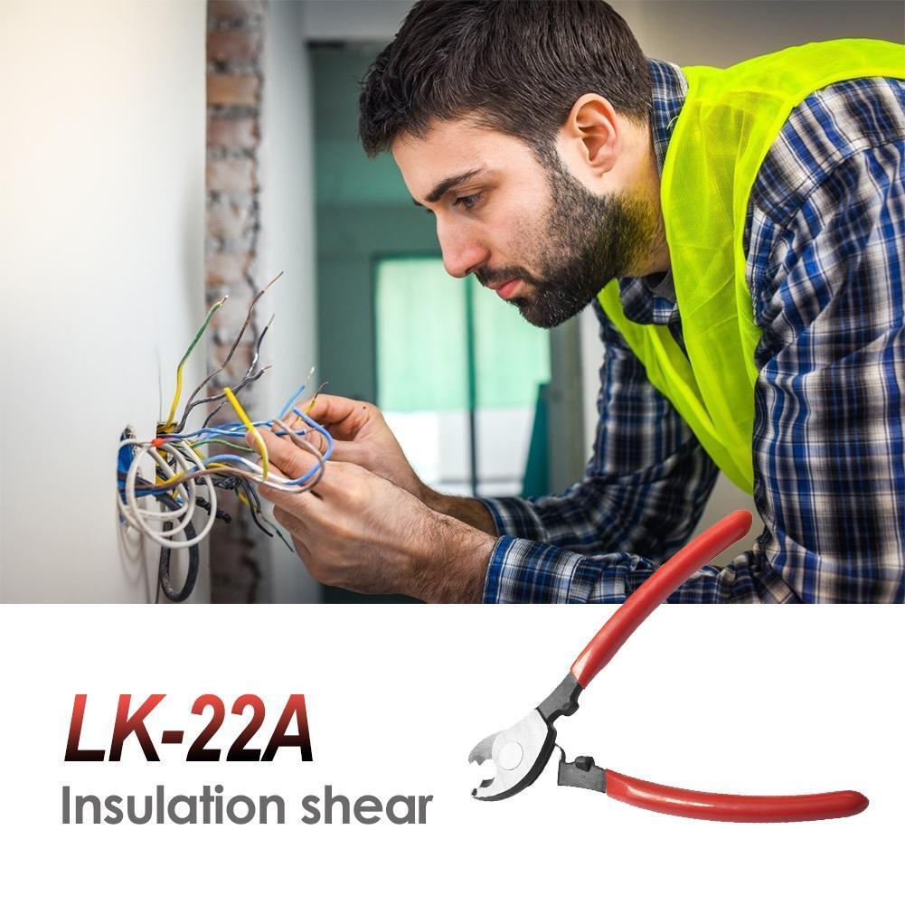 LK-22A Copper-Aluminum Wire Cutting Crimping Tool Wire Cable Cutter Crimper