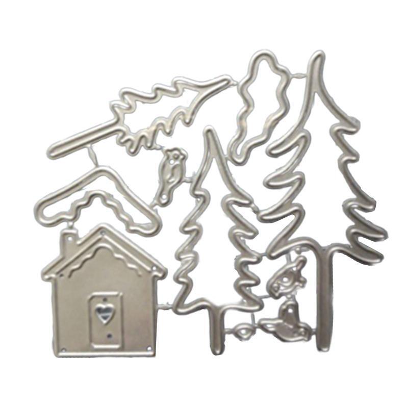 Delicate Christmas Metal Cutting Dies for DIY Paper Art Crafts Photo Album Decor
