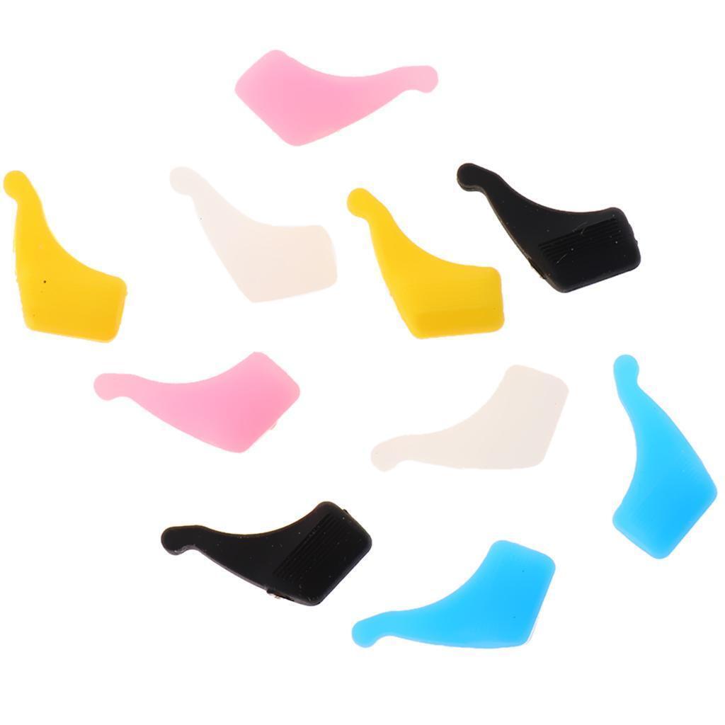 5 Pair Sports Eyeglass Ear Hook Anti Slip Silicone Grips Holder Temple Tips