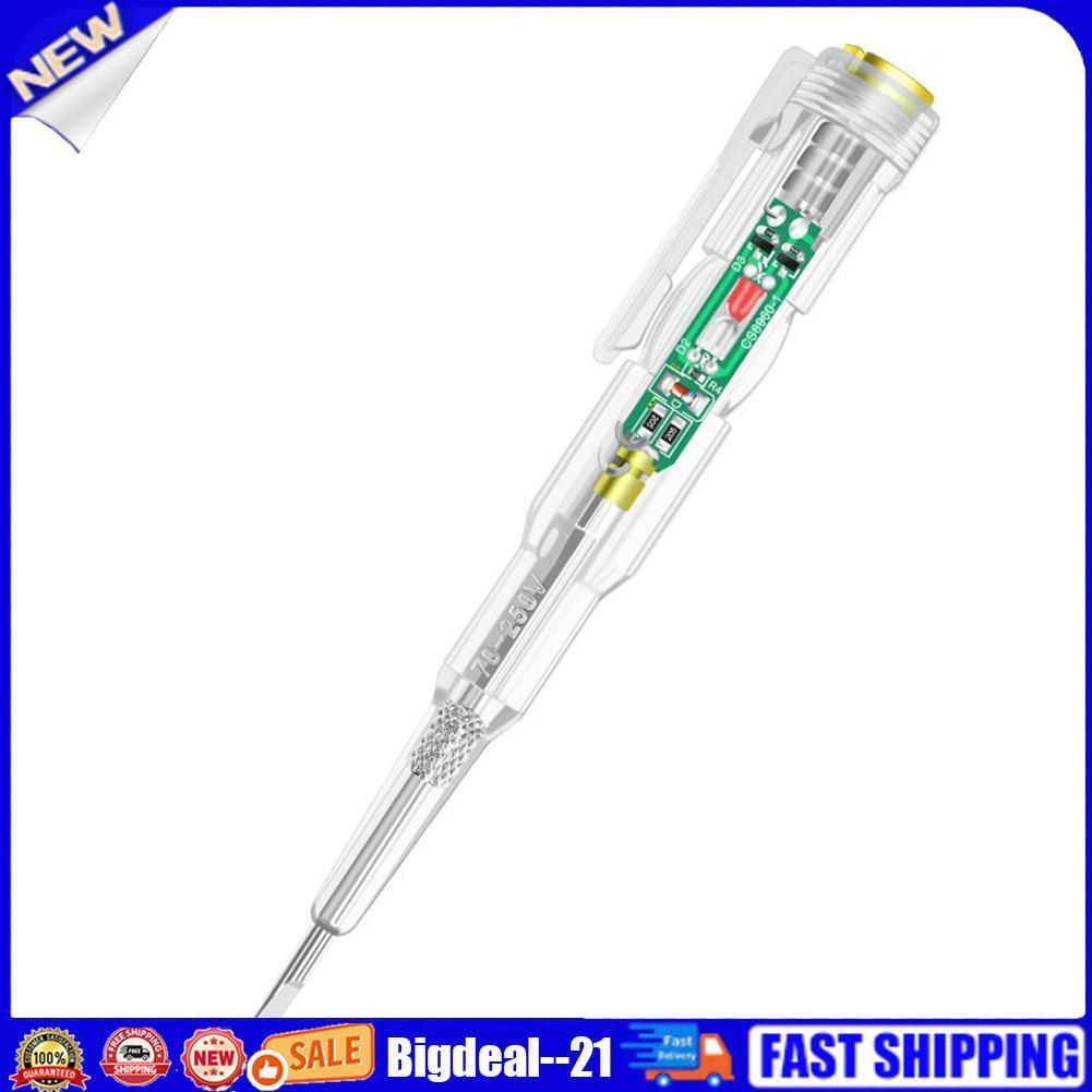 70-250V Circuit Tester Electric Screwdriver Induction Voltage Detector Pen