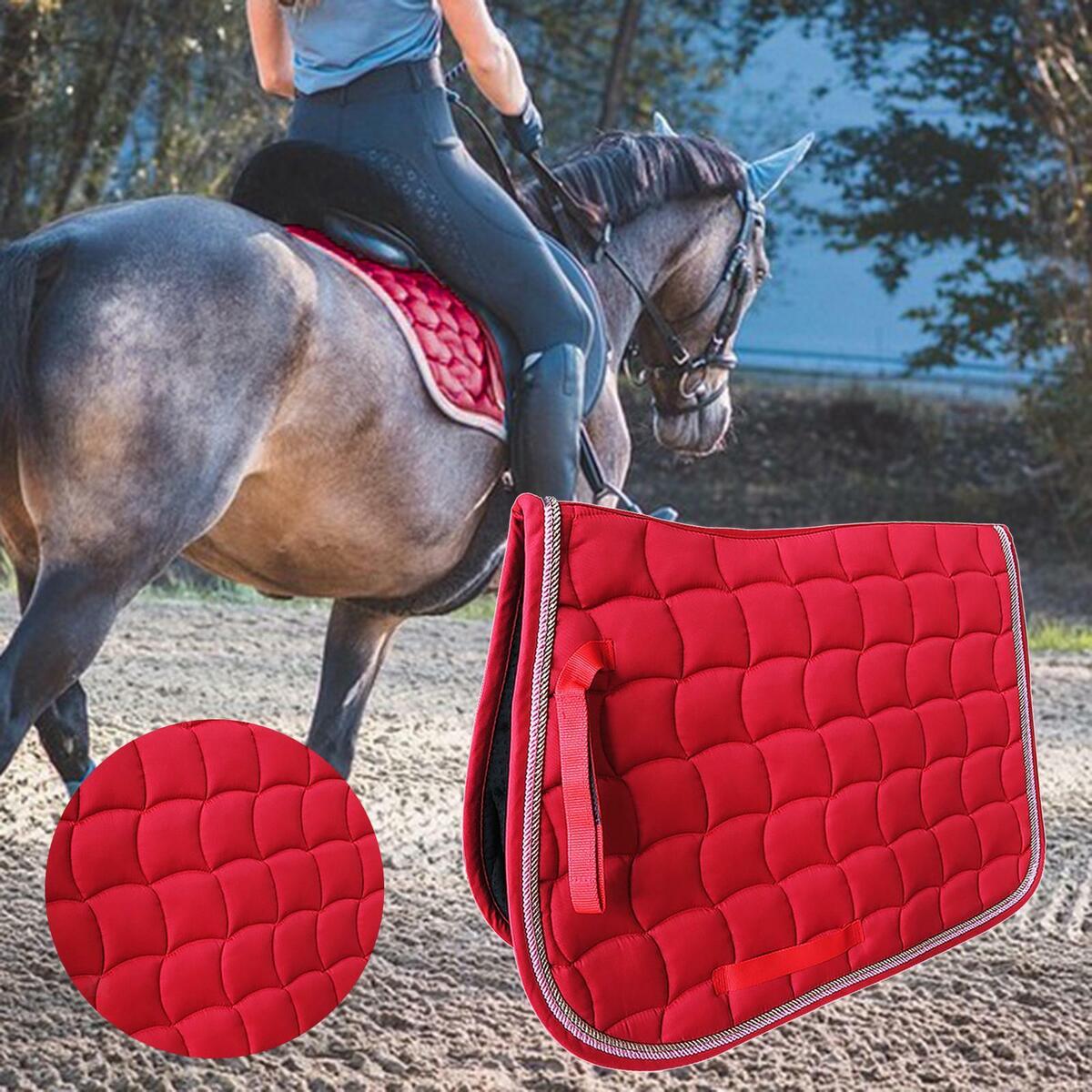Saddle Pad English Accessories Gear Western Horse Saddle  for Riding