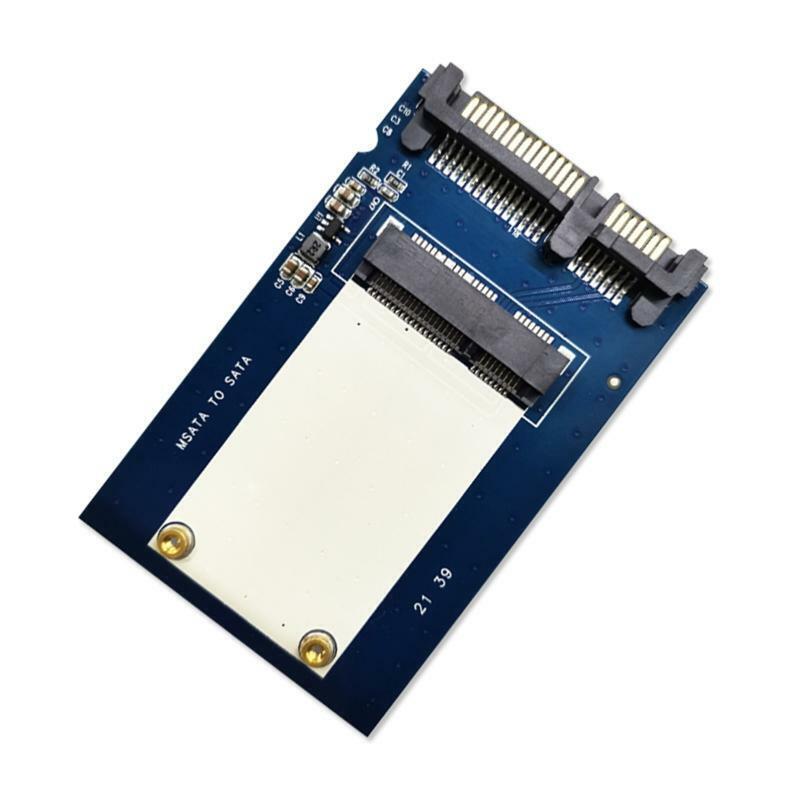 2.5" Sata to MSATA SSD PC Host Transition Adapter Solid State Disk Card 750Mb/s