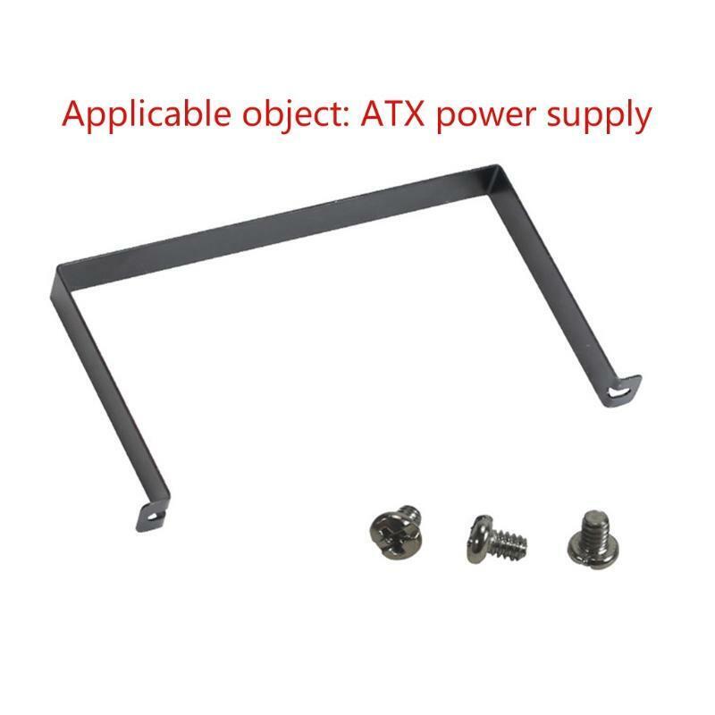 Desktop Computer Chassis Power Supply Bracket Fixed Reinforcement Frame Screws