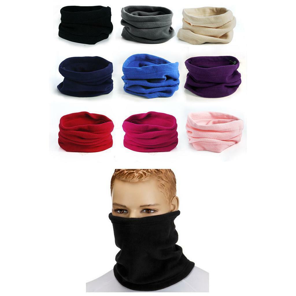 5x Thick  Neck Tube Warmer Cycling Riding Ski Thermal Scarf
