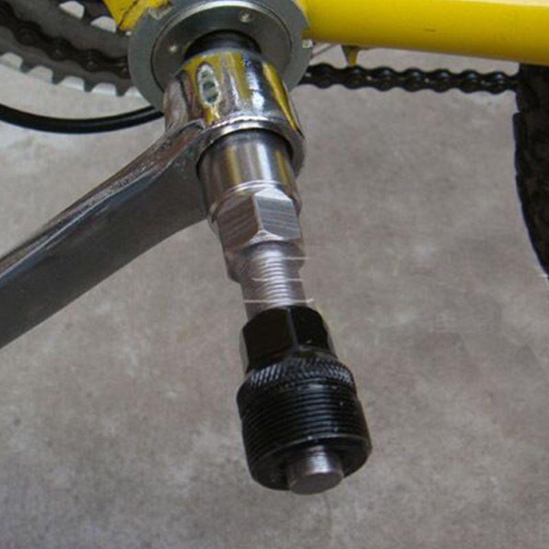 3 in 1 Bike Crank Extractor and Bottom Bracket Remover with Spanner Wrench
