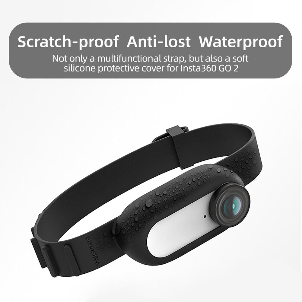 Silicone Protective Case Wristband for Insta360 GO 2 Camera Accessories