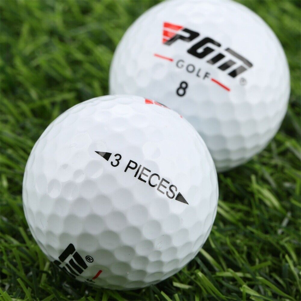 3pcs/set Golf Balls 3 Layers PGM Game Ball Dia 42.6mm Golf Balls Outdoor Game