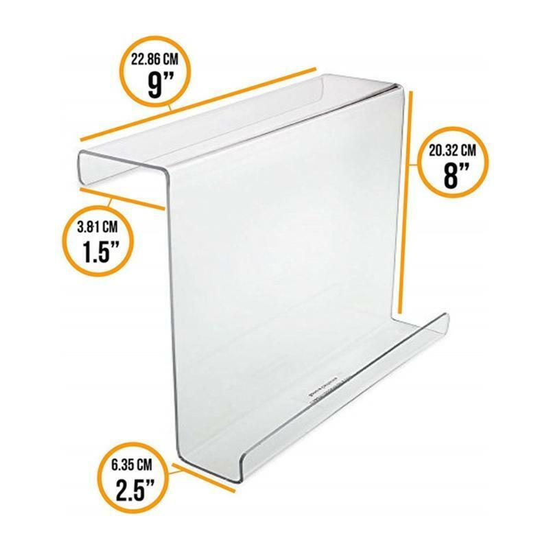 Pad Treadmill Holder E-Book Reading Frame Acrylic Clear Shelf for Exercise Equip