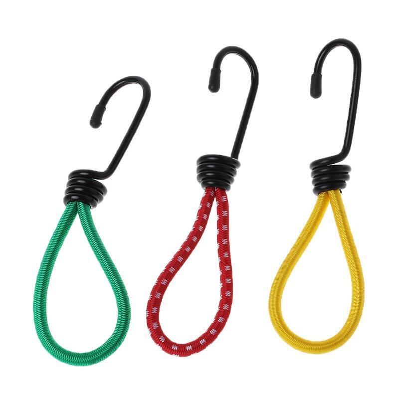 Elastic Rope Buckle Tent Hook Cord Fastener Fixing Band Outdoor Camping Supplies