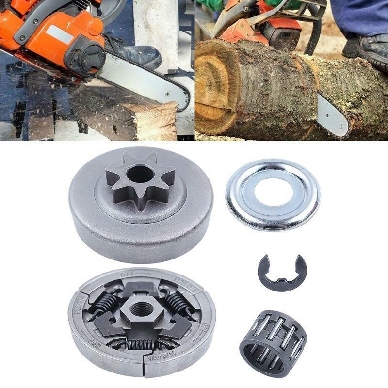 Chainsaw 3/8" -7T Spur Clutch Drum Sprocket Bearing 5pcs Kit for MS391