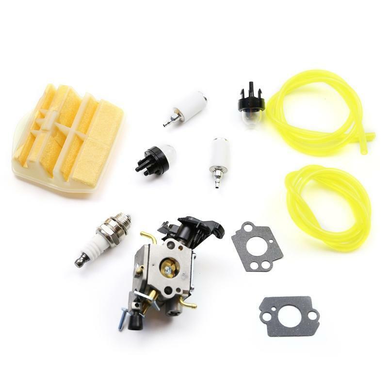 Carburetor Primer Bulb Fuel Line Filter Kit for 445 450 445E Chainsaw fo Zama