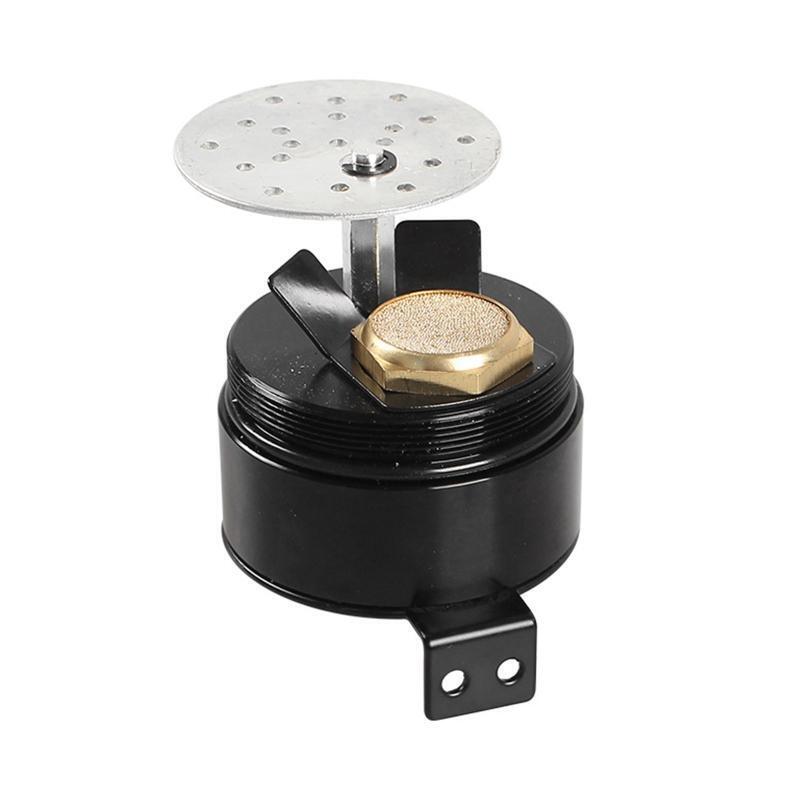 Racing Baffled Oil Catch Can with Drain Valve 2 Ports Tank with Breather Filter