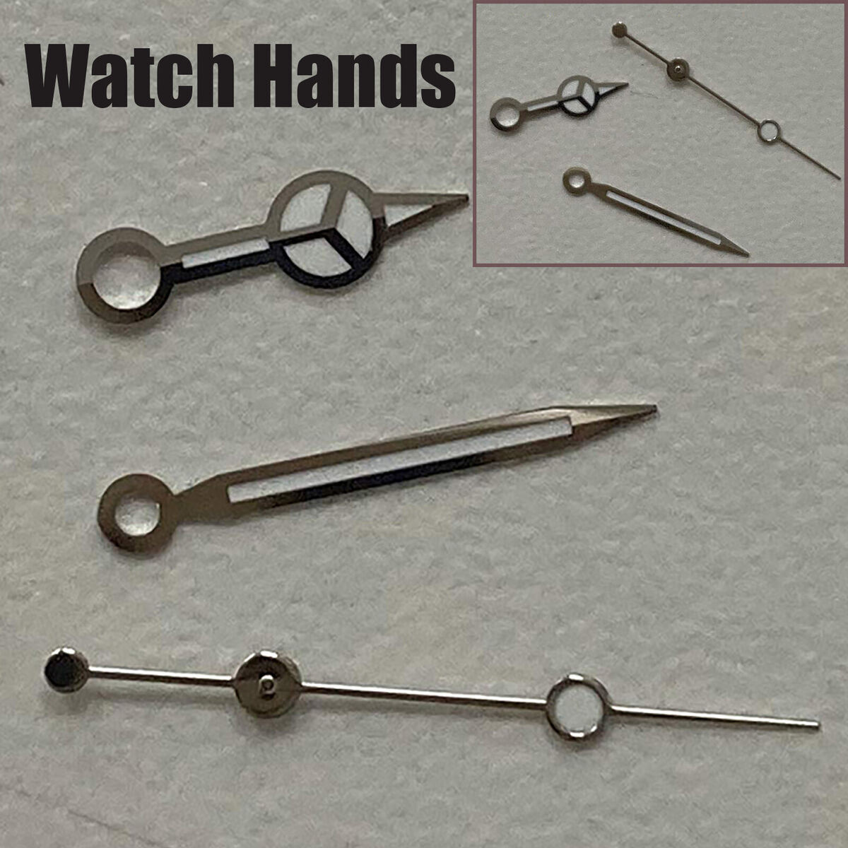 Luminous Watch Hands Neeles for Miyota 8215 821A Mingzhu 2813 Automatic Movement
